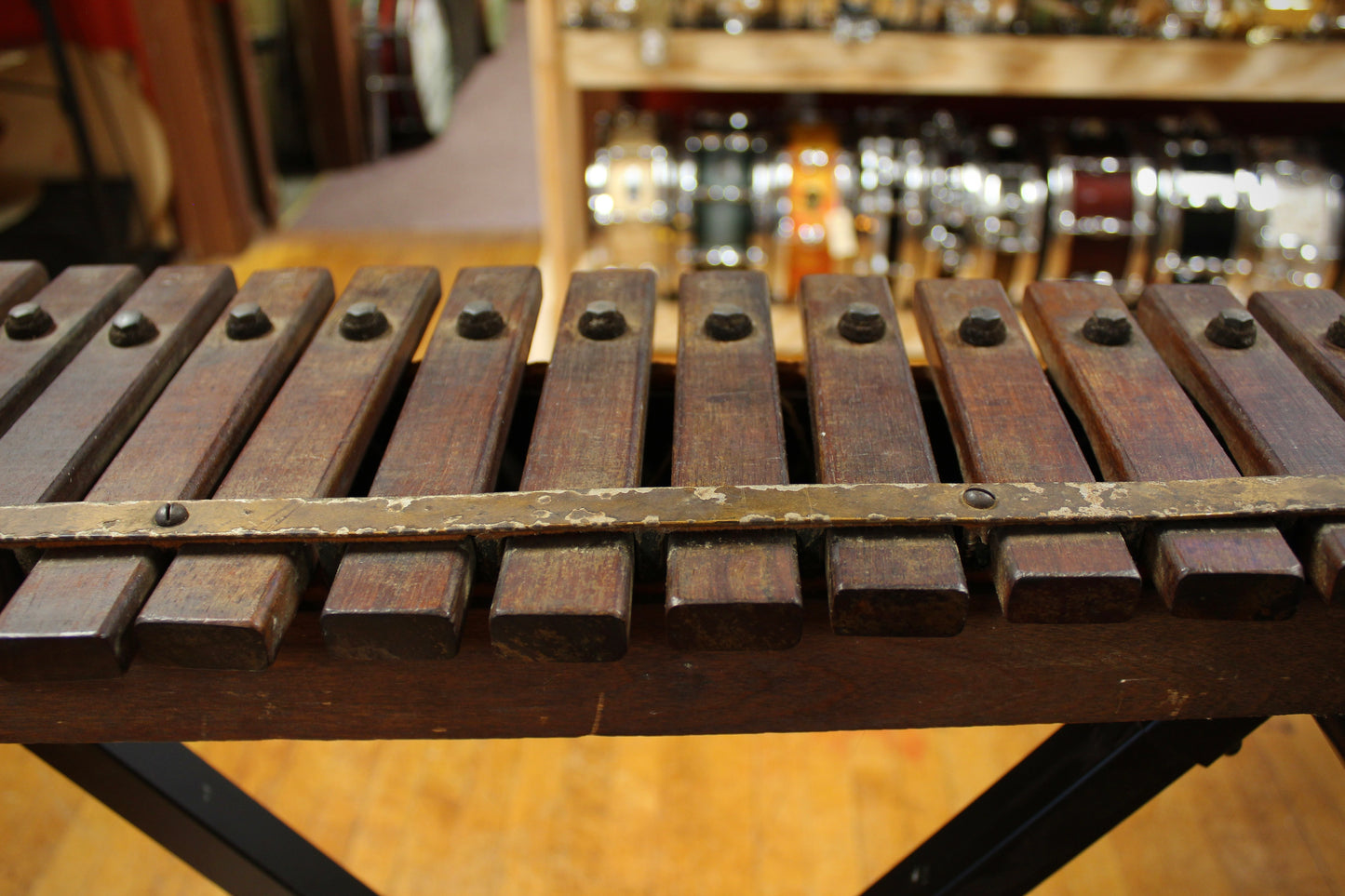 1920s Liberty Chimes Wood Xylophone - 2 Octave Chromatic