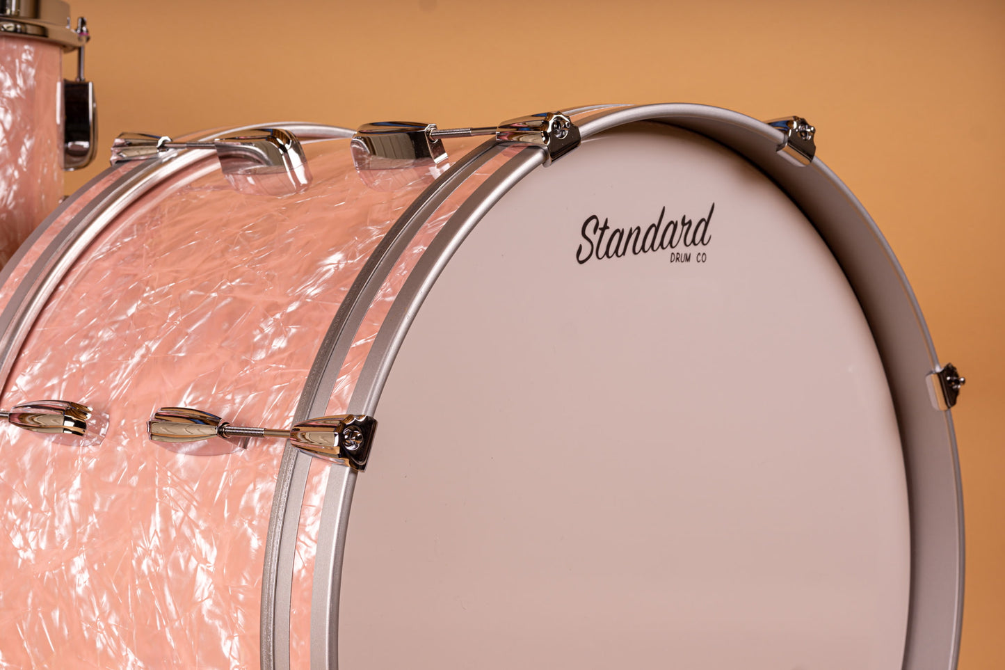 Standard Drum Company Super 66 in Powder Pink Pearl 12x22 16x16 9x13