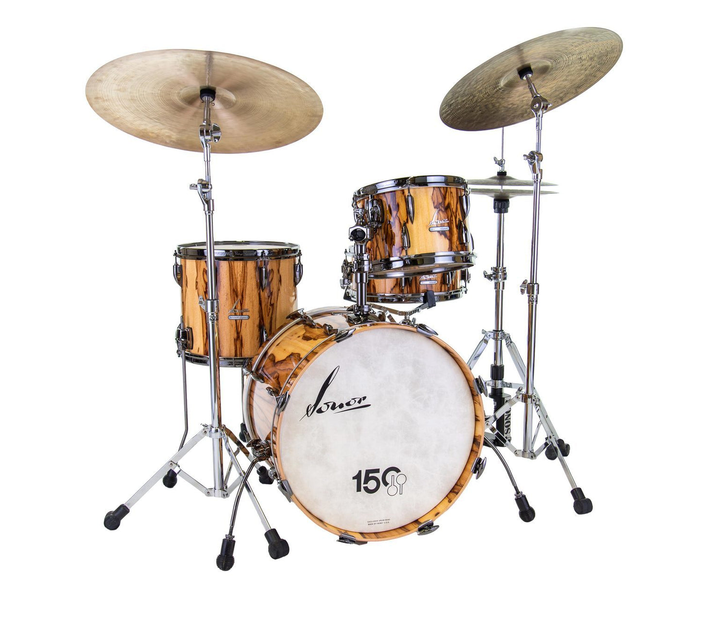 Sonor Craftsmen's Collection Vintage African Marble 14x20 12x14 8x12 5.75x14
