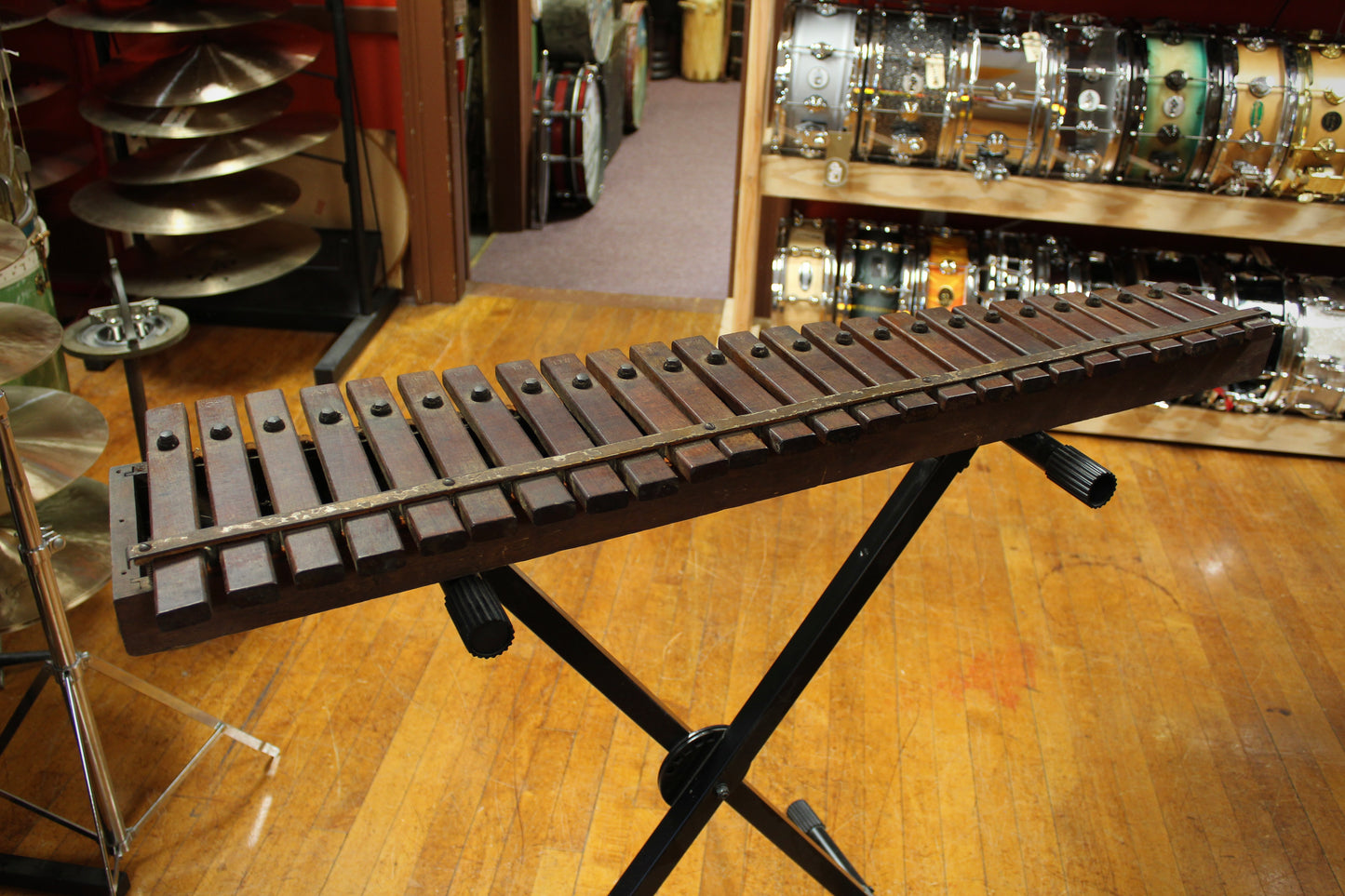 1920s Liberty Chimes Wood Xylophone - 2 Octave Chromatic