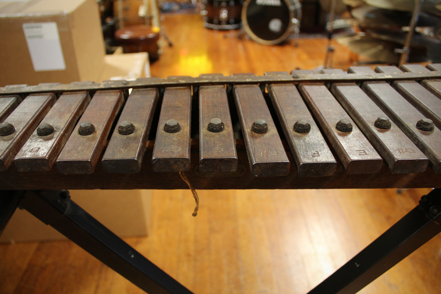 1920s Liberty Chimes Wood Xylophone - 2 Octave Chromatic