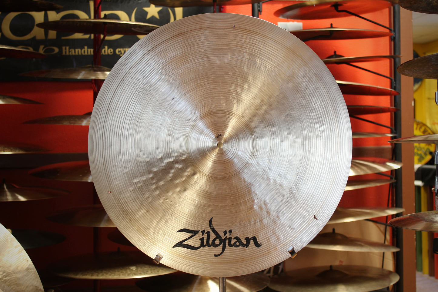 1980/90s Zildjian 22" K Flat Top 2911g