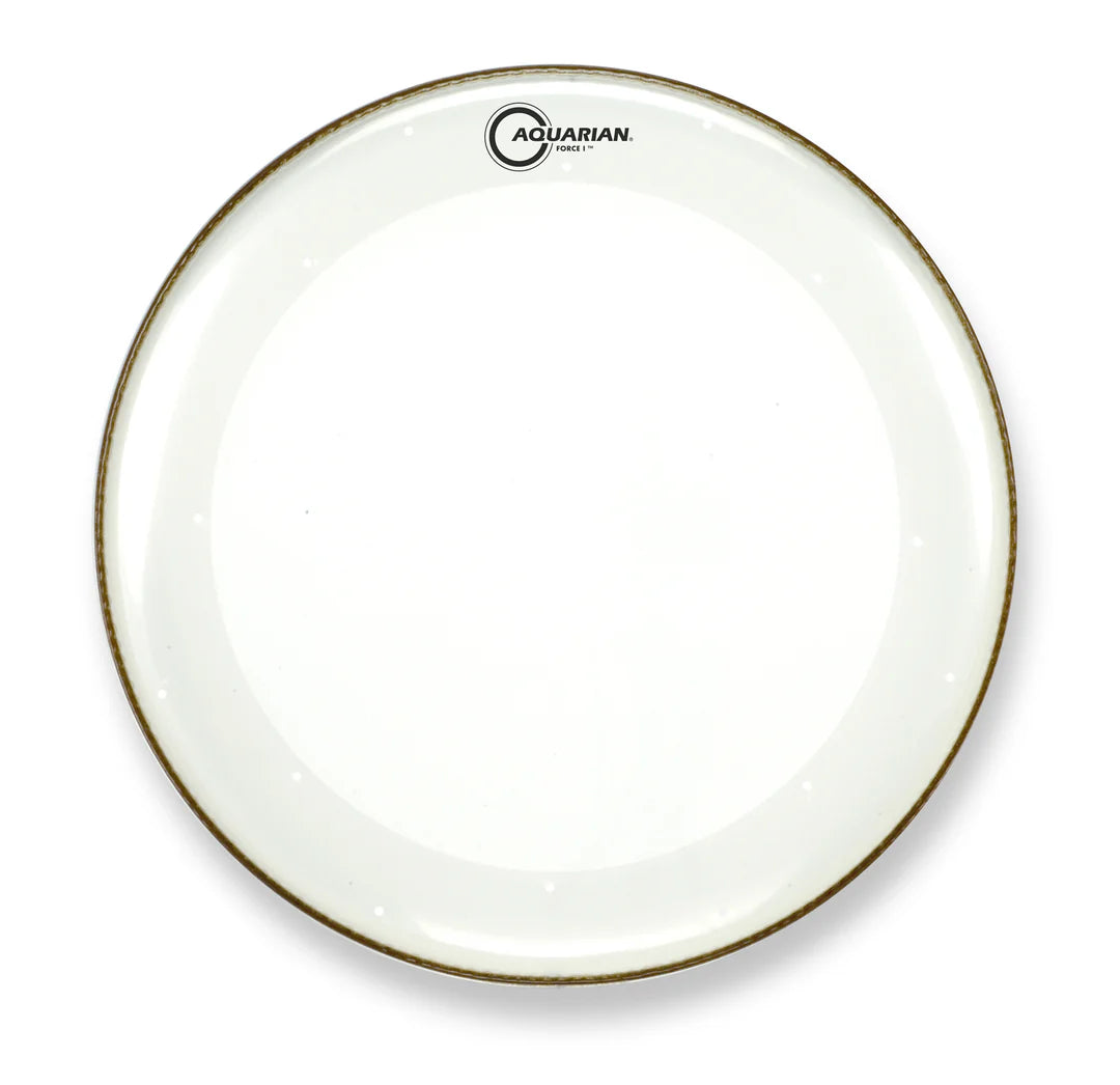 Aquarian Force I Texture Clear Bass Drumhead 20" - Open Box