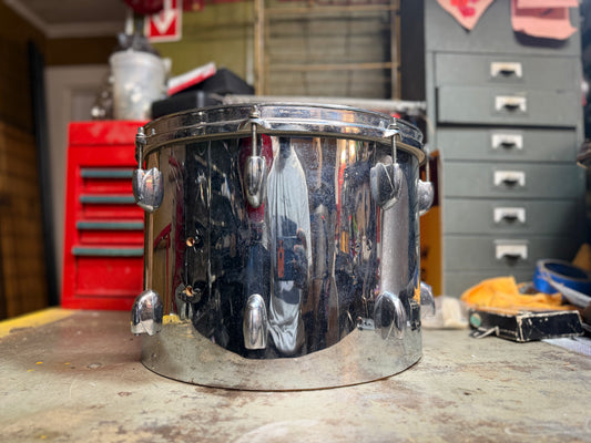 1970s Gretsch 10x14 Snare Shell Project in Chrome