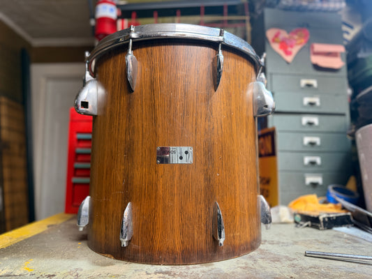 1960s Sonor Teardrop era Rosewood 16x16 Floor Tom Project