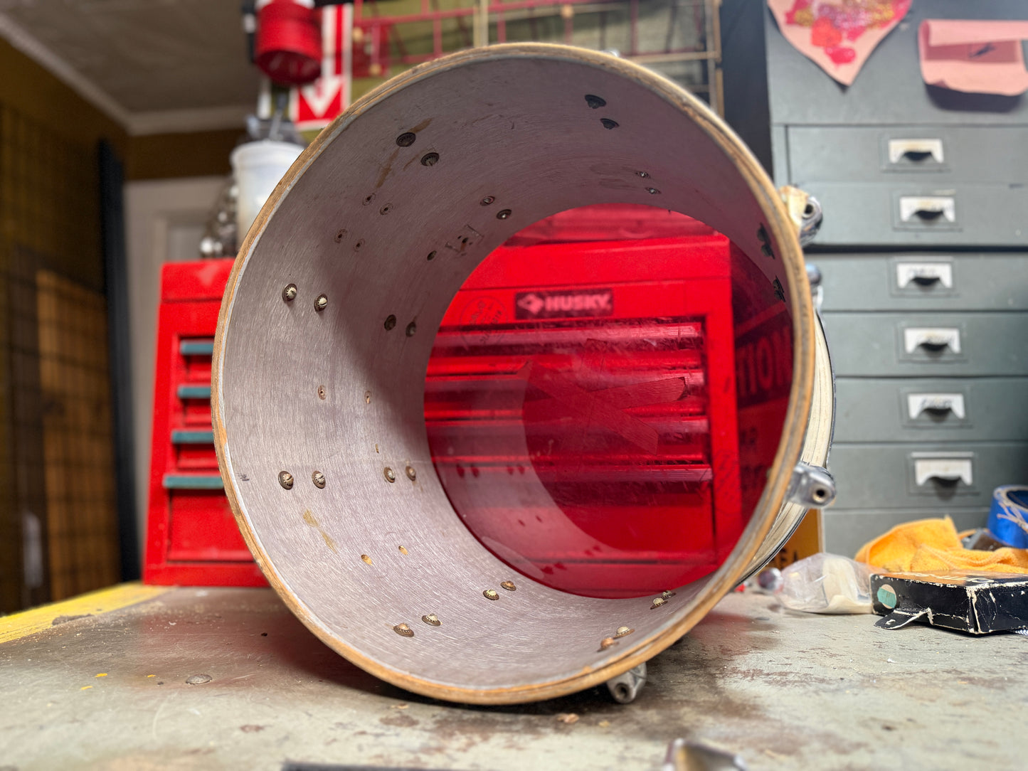 1970s Gretsch 10x14 Snare Shell Project in Chrome