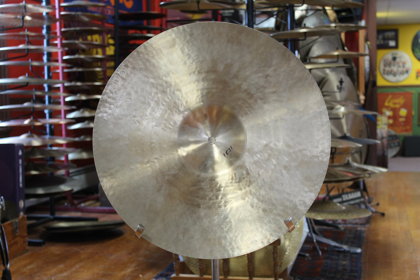 1980s K. Zildjian 18" EAK Crash Ride 1531g