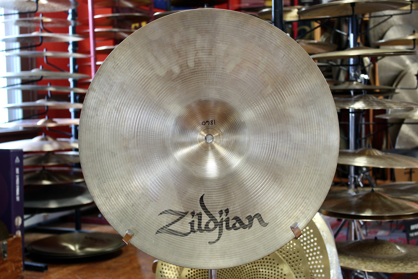 1980s A. Zildjian 18" CO. Stamp Rock Crash 1860g