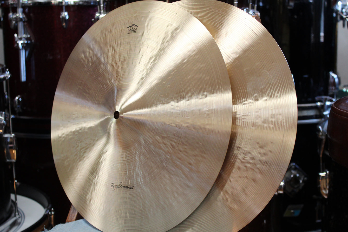 Royal Cymbals 15" Hi-Hats 1124/1557g