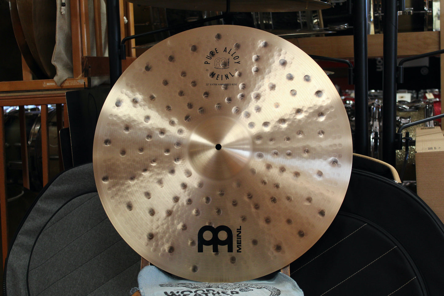 Meinl 22" Extra Hammered Pure Alloy Ride 2966g