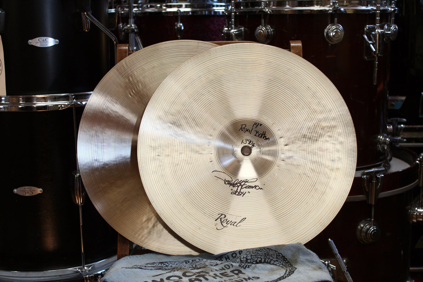 Royal Cymbals 14" Hi-Hats 1001/1390g