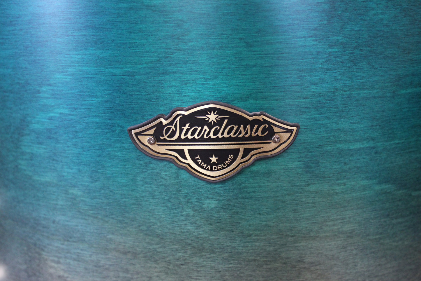 Tama Starclassic Walnut Birch Outfit in Satin Sapphire Fade 14x20 8x12 14x14