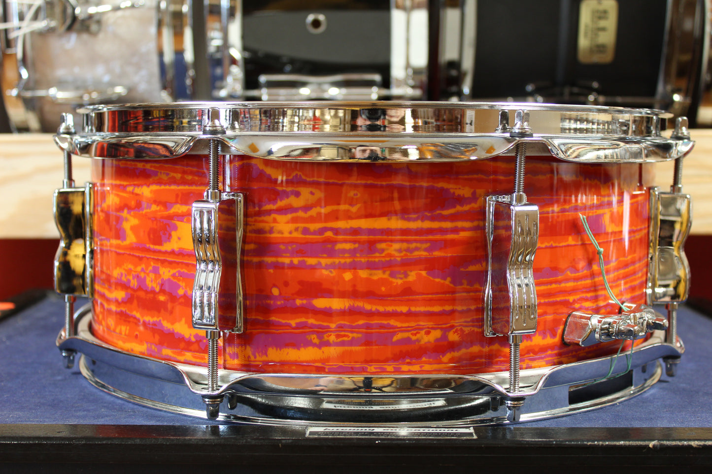 Ludwig 5x14 Legacy Model Jazz Festival Snare Drum in Mod Orange