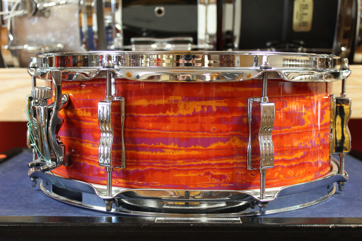 Ludwig 5x14 Legacy Model Jazz Festival Snare Drum in Mod Orange