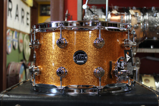 DW Performance Series 8"x14" Snare Drum in Gold Sparkle