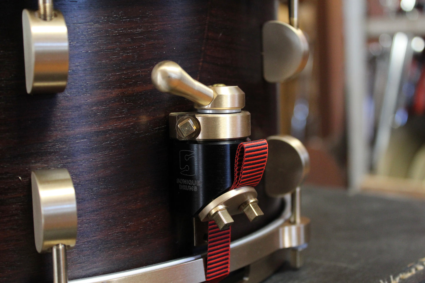 Sonique Drums 6.5x14 Studio Series Snare Drum in E. Indian Rosewood