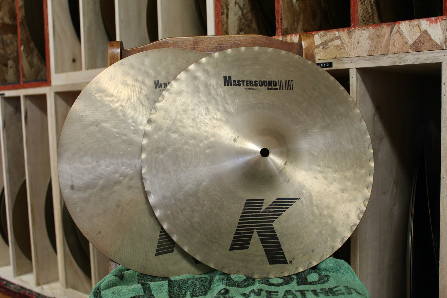 Zildjian 13" K Mastersound Hi-Hats 870/1152g - Used