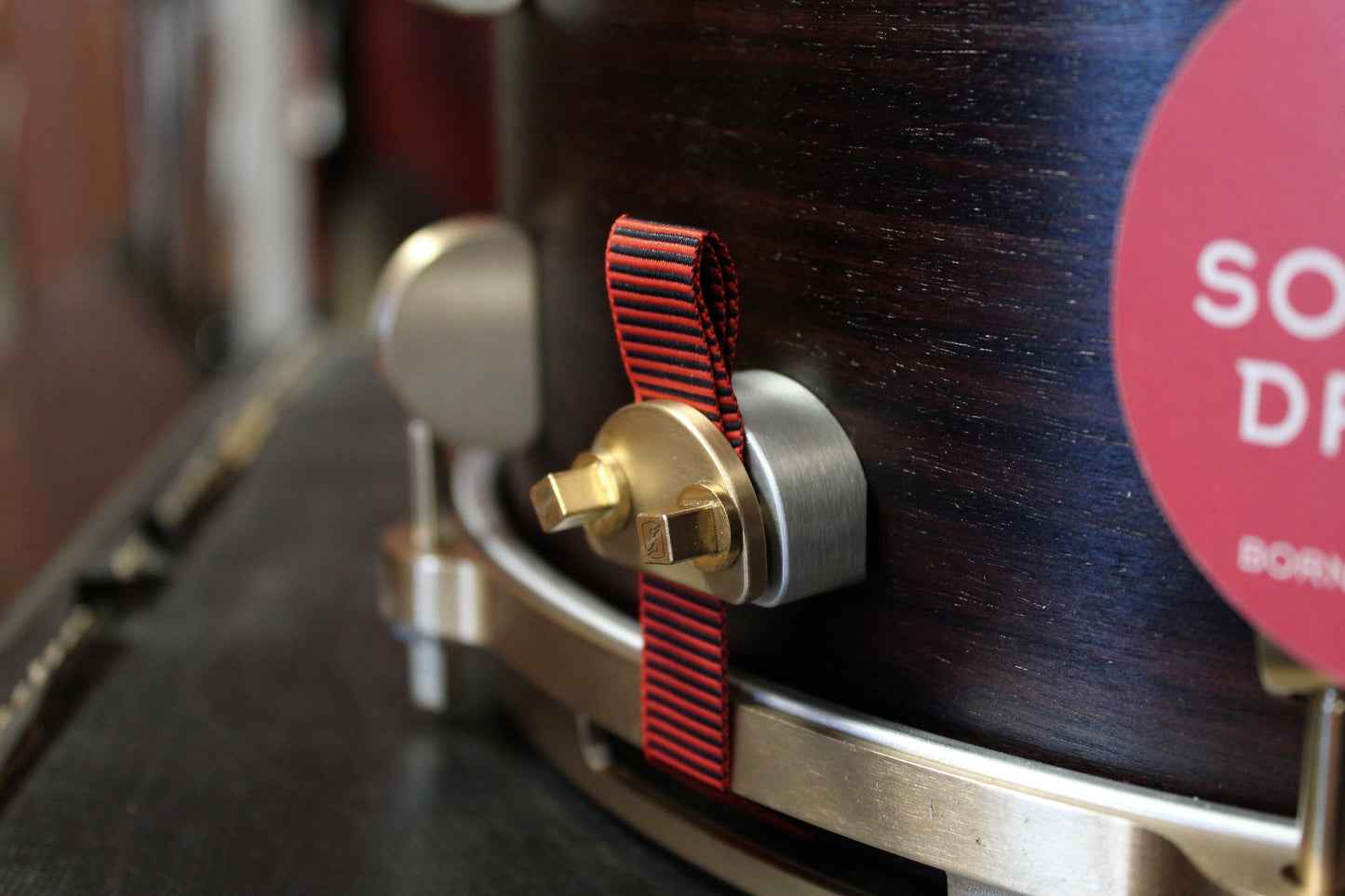 Sonique Drums 6.5x14 Studio Series Snare Drum in E. Indian Rosewood