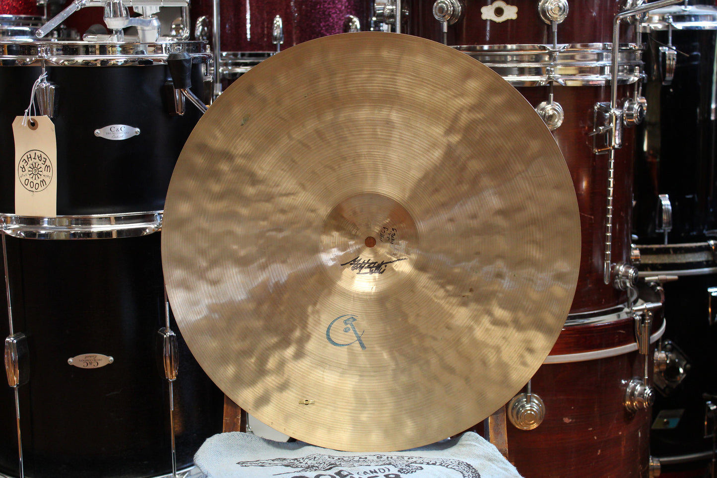 Used Matt Bettis 18" Crash Ride 1476g