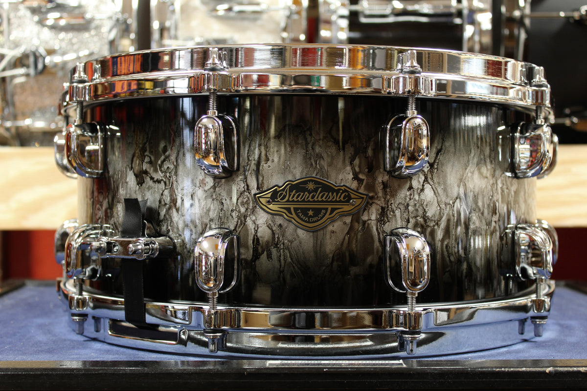 Tama Starclassic 6.5x14 Walnut/Birch Snare Drum in Molten Platinum Burst