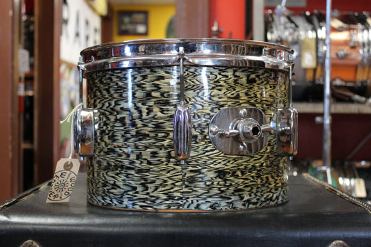 1960s Rogers 8x12 Tower Tom in Black Onyx