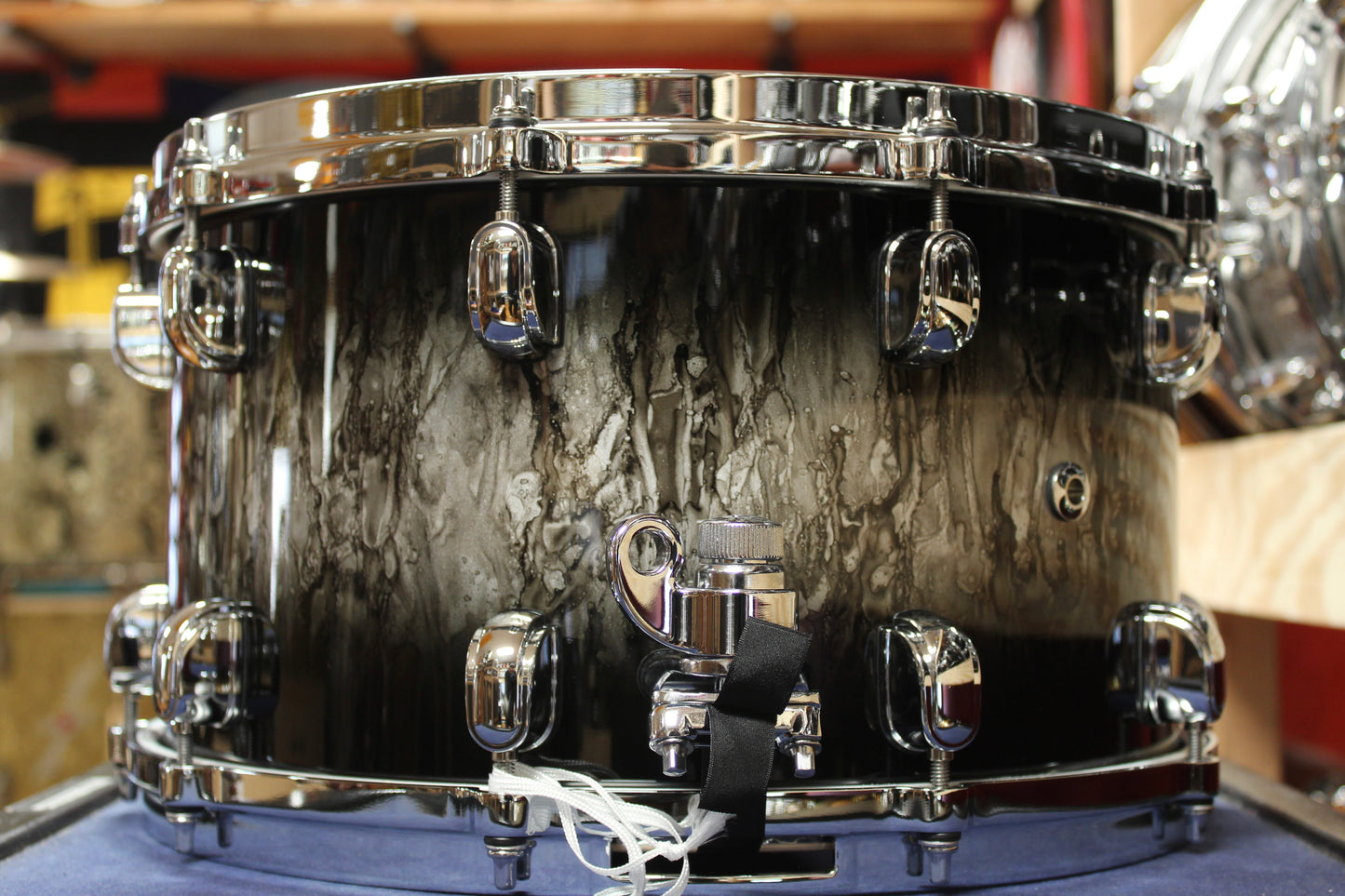 Tama Starclassic 8x14 Walnut/Birch Snare Drum in Molten Platinum Burst
