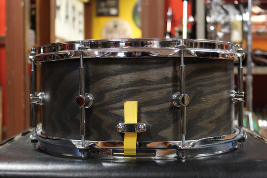Canopus 6x14 Ash Snare Drum in Blackish Ash Oil Finish