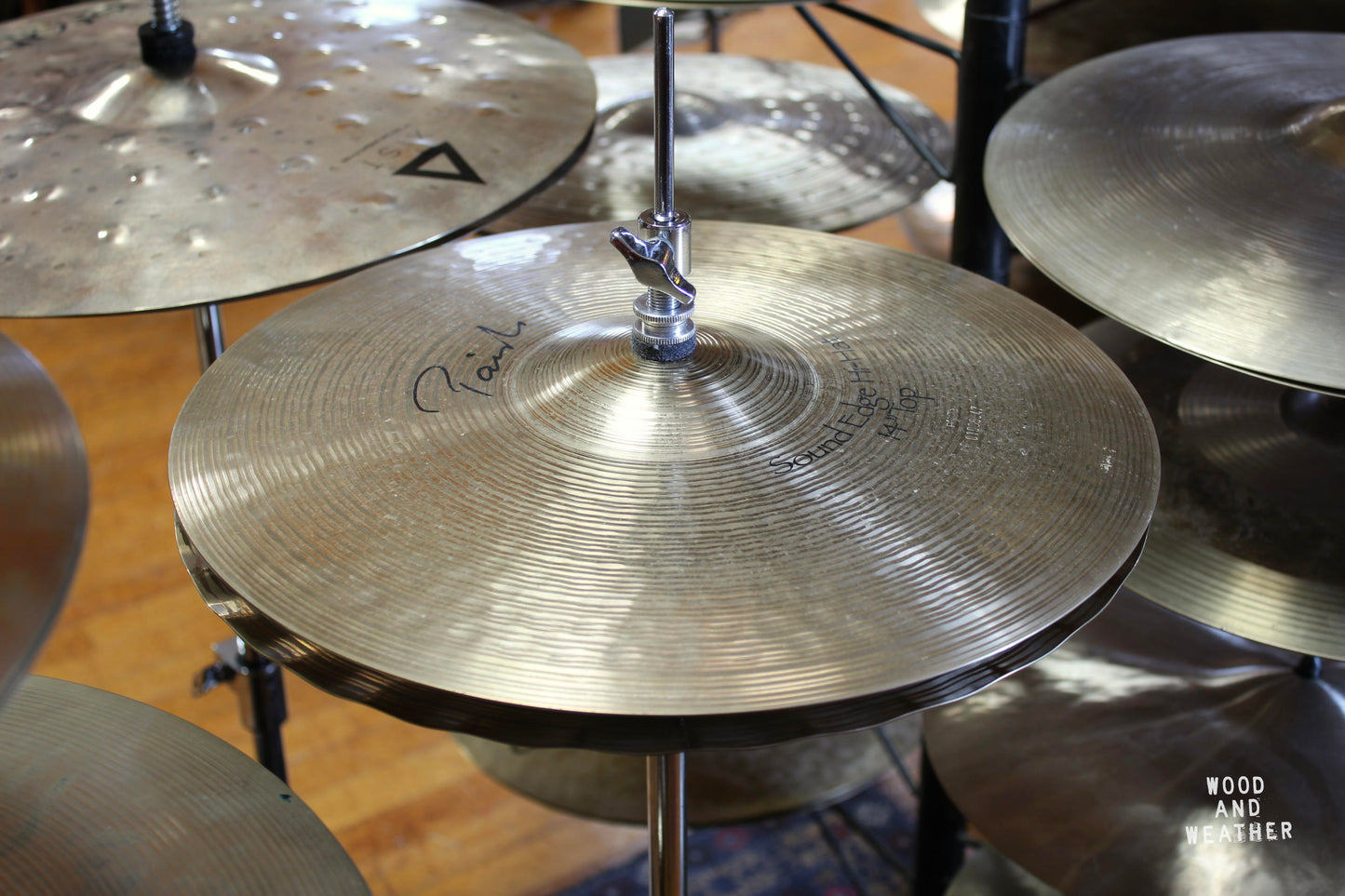 Used Paiste 14" Signature Sound Edge Hi-Hats 1055/1105g