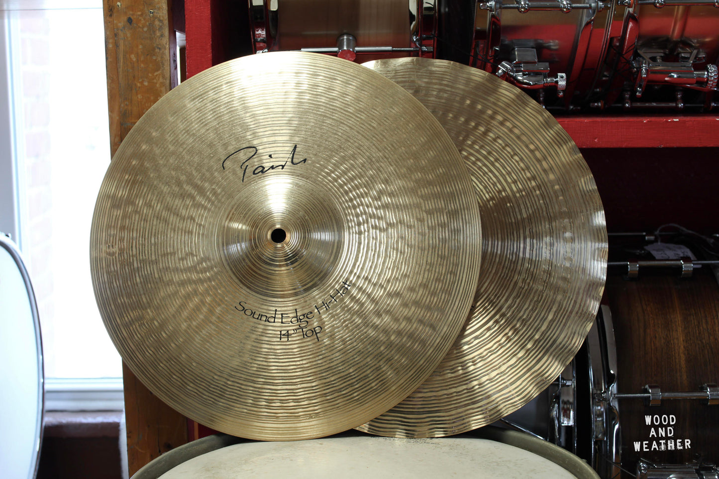 Used Paiste 14" Signature Sound Edge Hi-Hats 1055/1105g