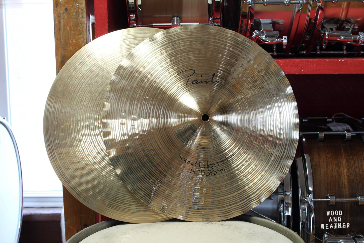 Used Paiste 14" Signature Sound Edge Hi-Hats 1055/1105g