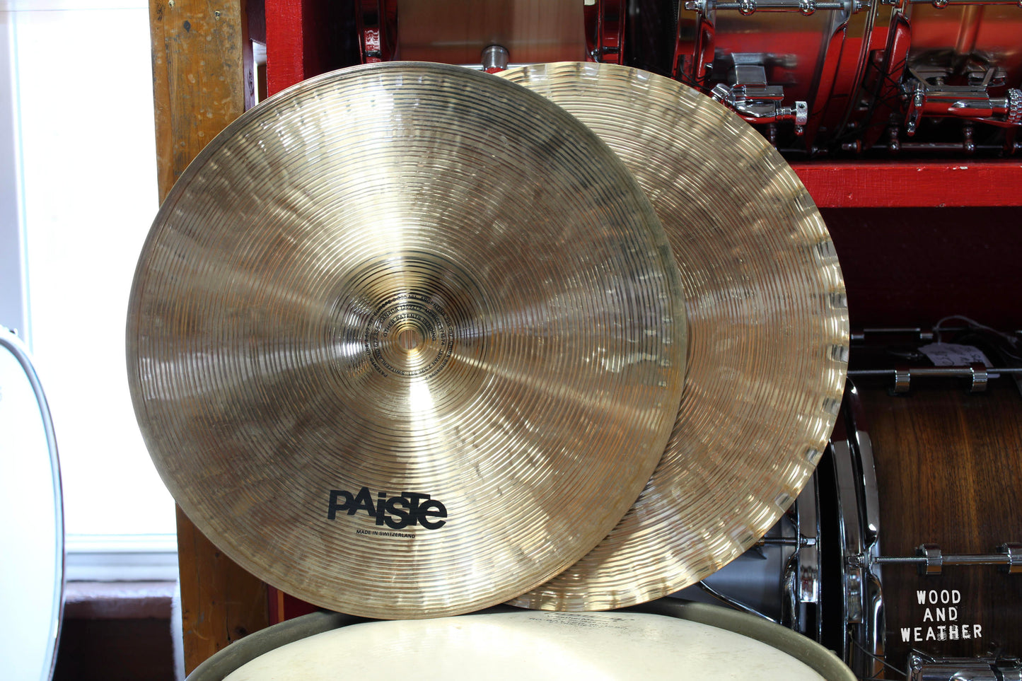 Used Paiste 14" Signature Sound Edge Hi-Hats 1055/1105g