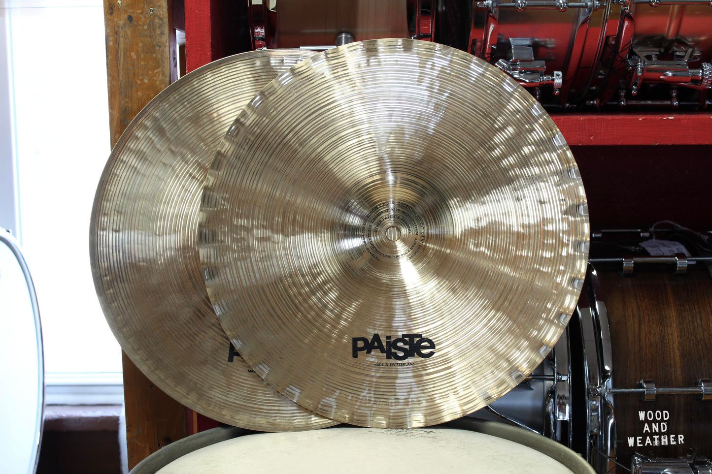 Used Paiste 14" Signature Sound Edge Hi-Hats 1055/1105g