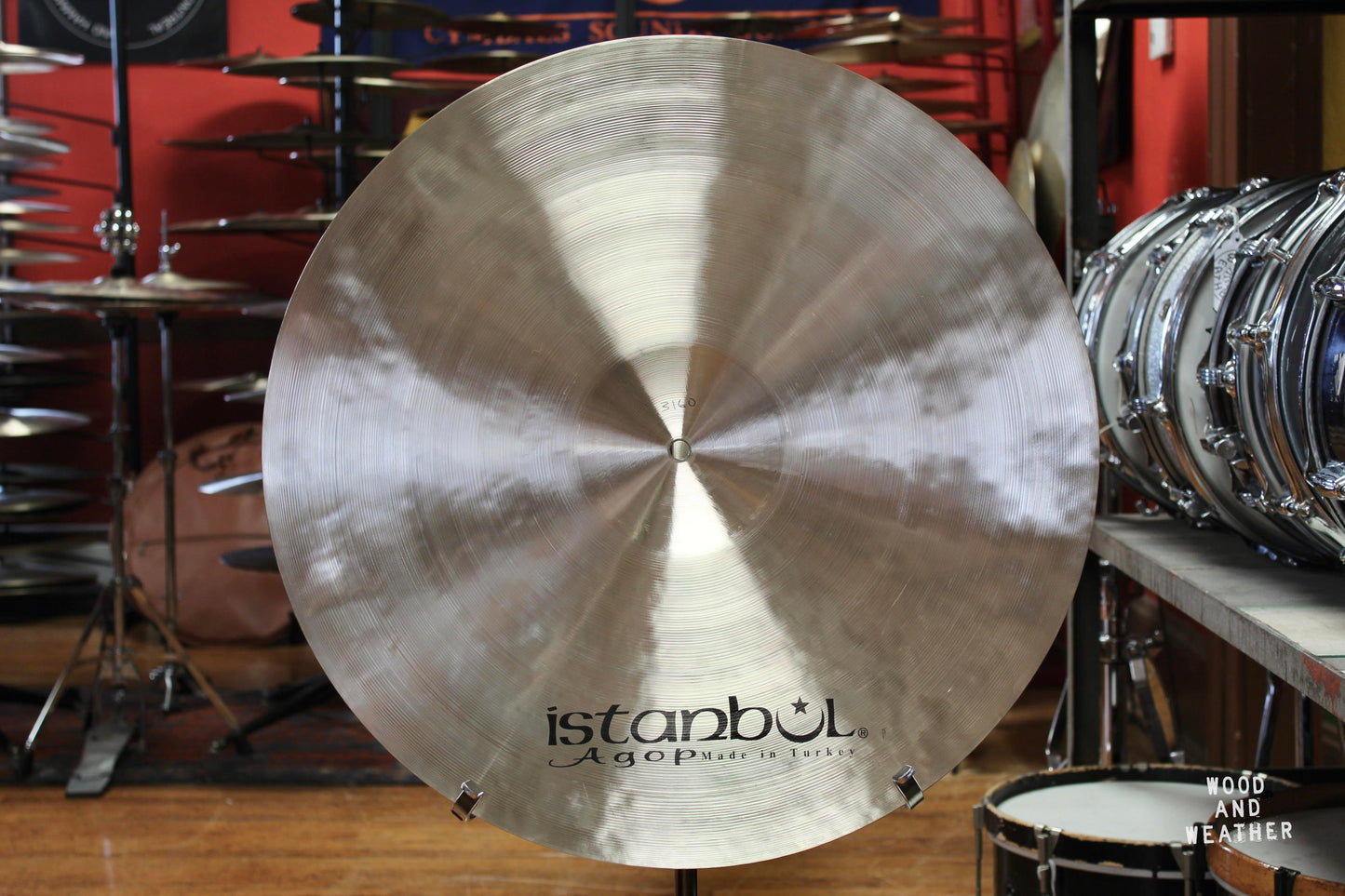 Istanbul Agop 22" Xist Natural Ride 3160g