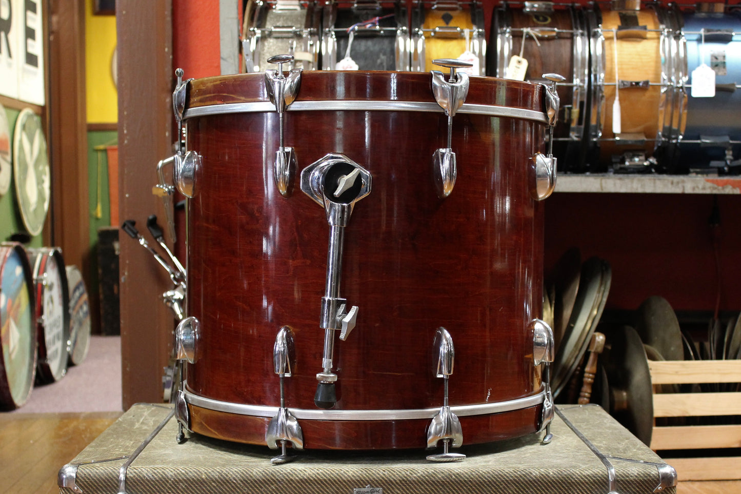 1980's Gretsch USA Outfit in Walnut Gloss 16x20 8x10 10x12 11x13 12x14 16x16