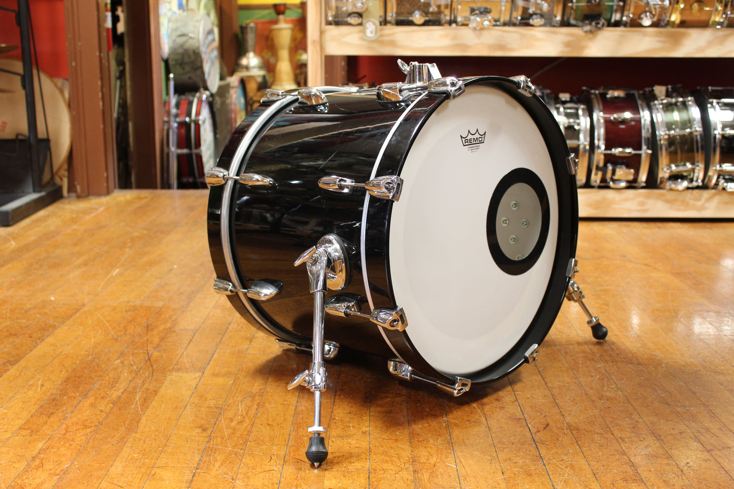 Gretsch Renown Outfit in Black Lacquer 14x18 8x12 14x14