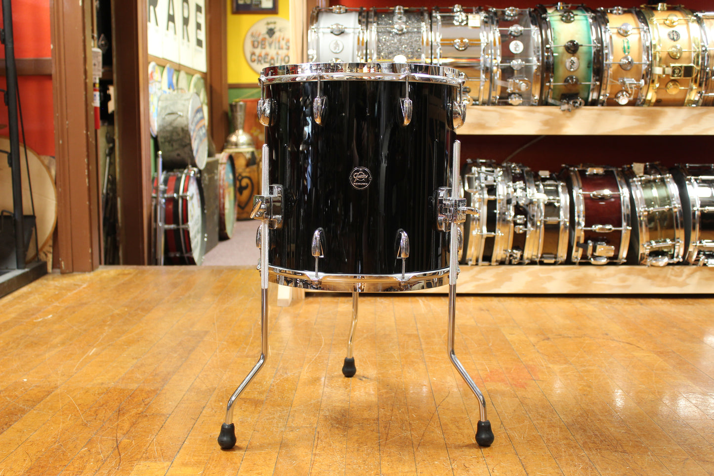Gretsch Renown Outfit in Black Lacquer 14x18 8x12 14x14