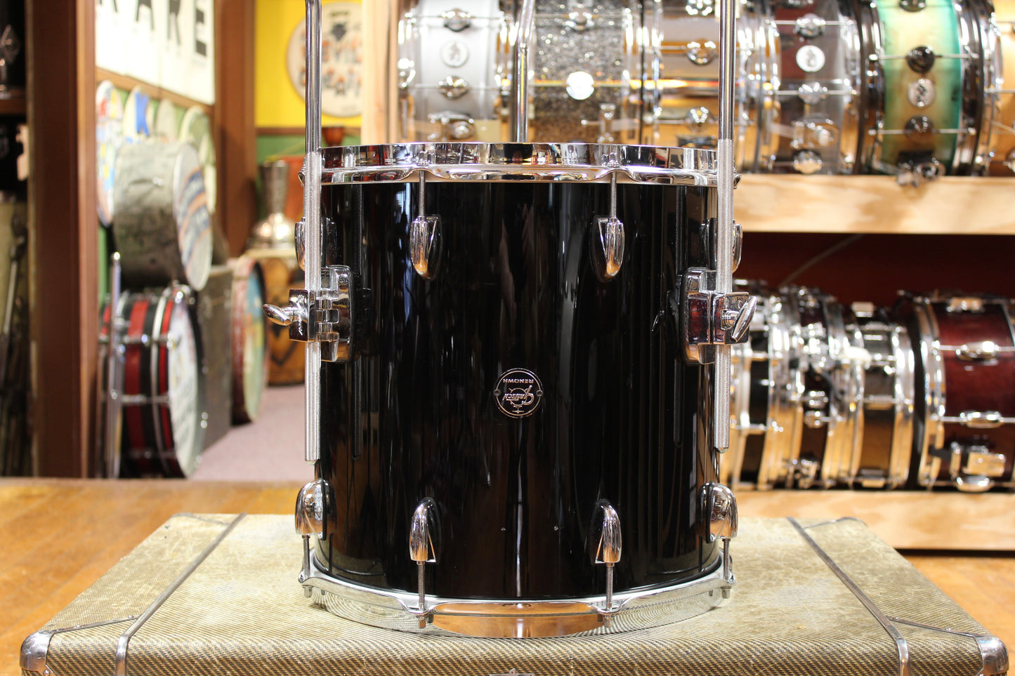 Gretsch Renown Outfit in Black Lacquer 14x18 8x12 14x14