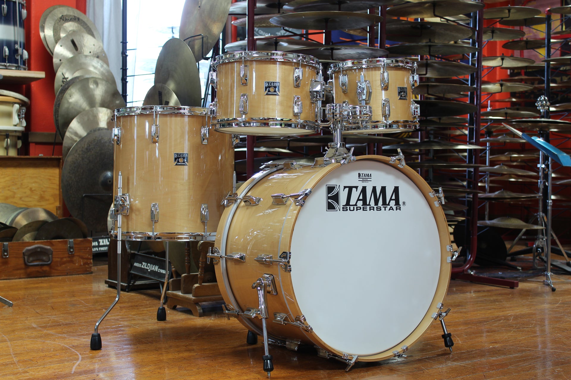 Tama 50th Anniversary Limited Edition Superstar Reissue Drum Kit 
