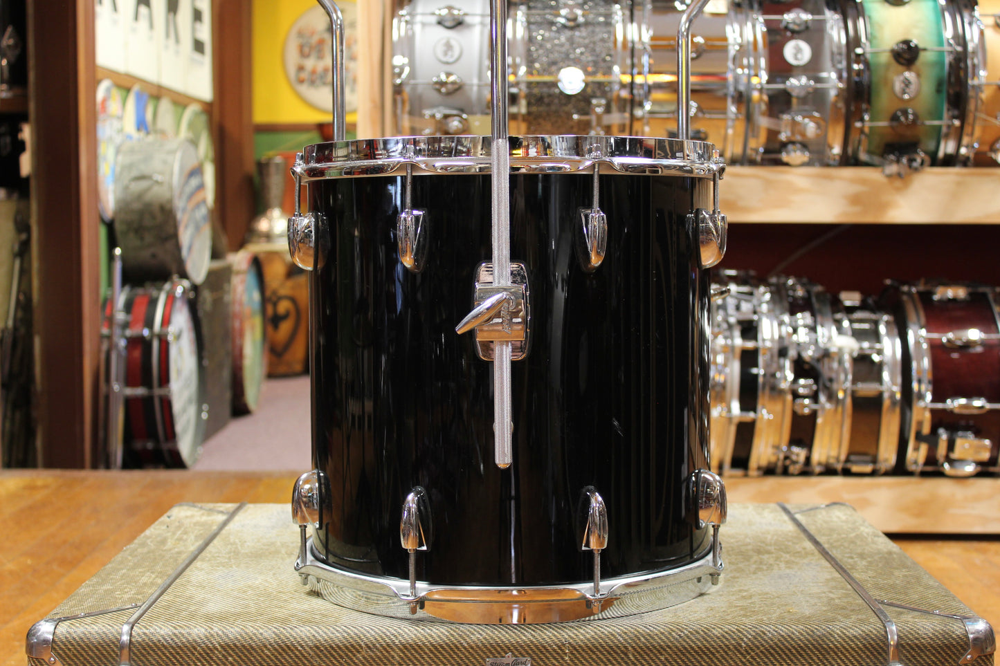 Gretsch Renown Outfit in Black Lacquer 14x18 8x12 14x14
