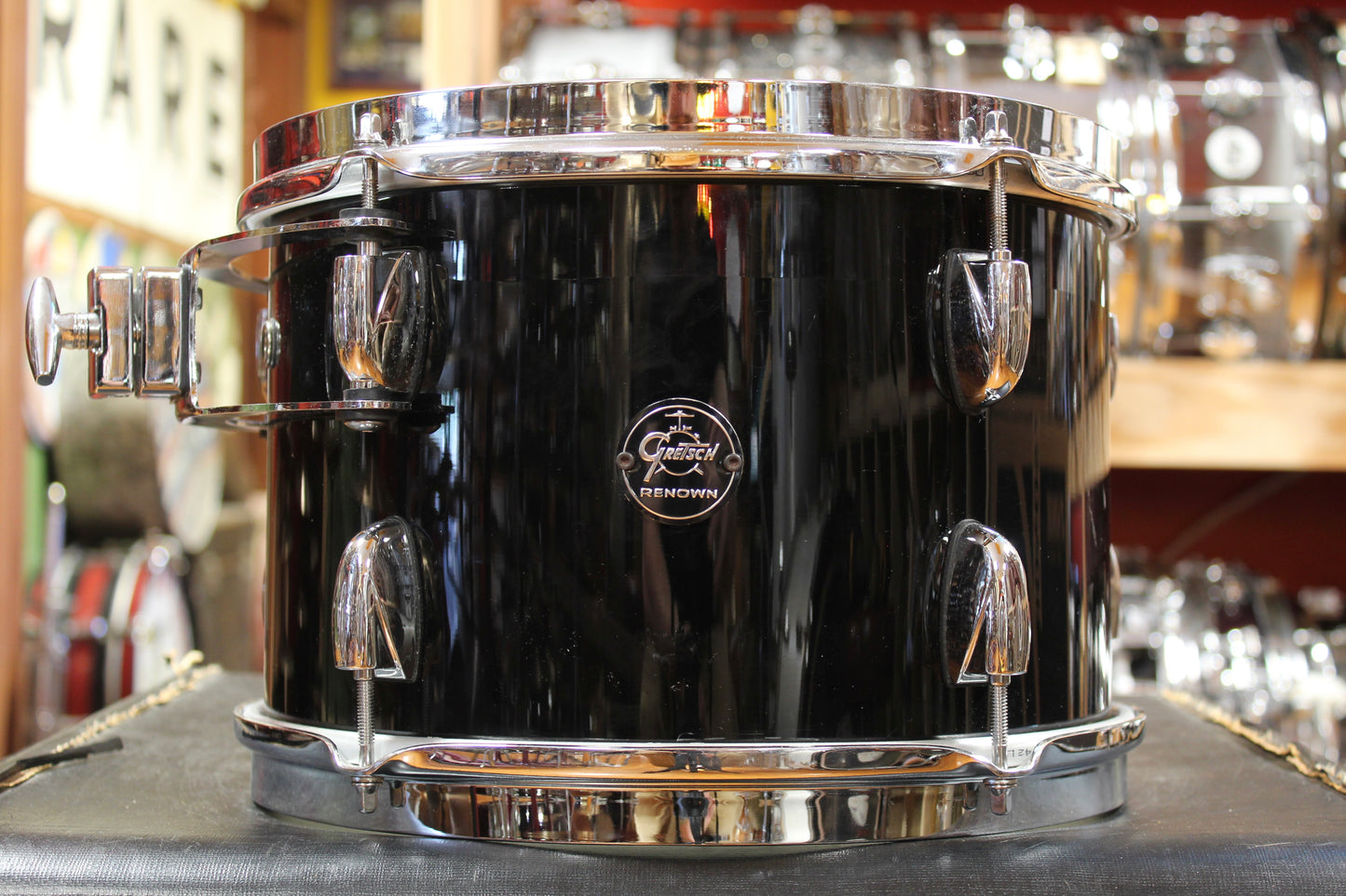Gretsch Renown Outfit in Black Lacquer 14x18 8x12 14x14