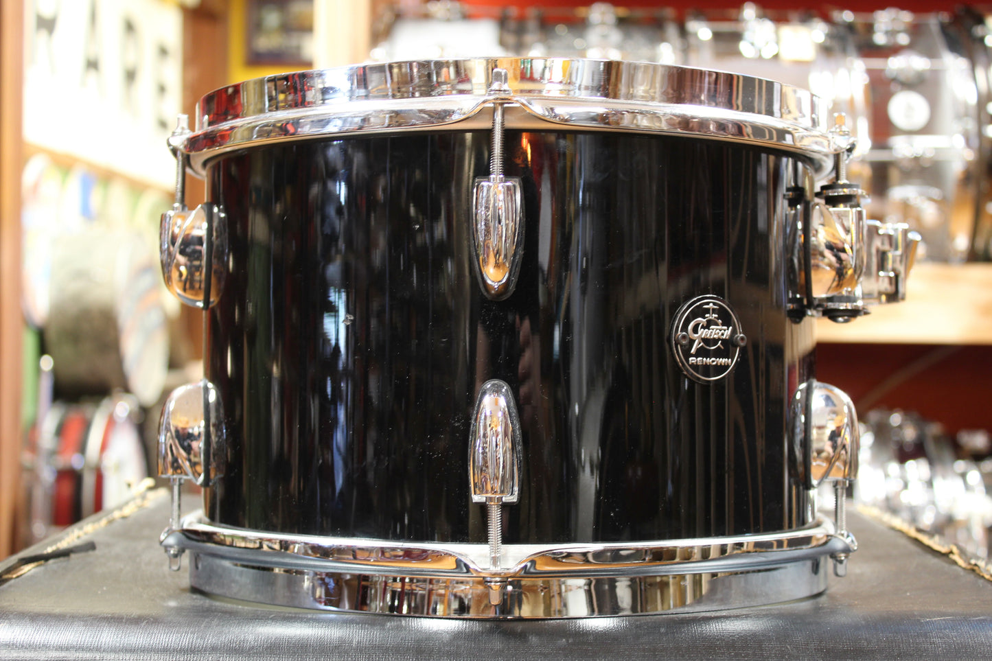 Gretsch Renown Outfit in Black Lacquer 14x18 8x12 14x14