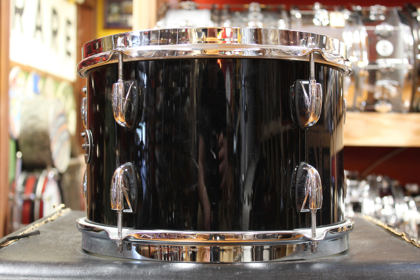 Gretsch Renown Outfit in Black Lacquer 14x18 8x12 14x14