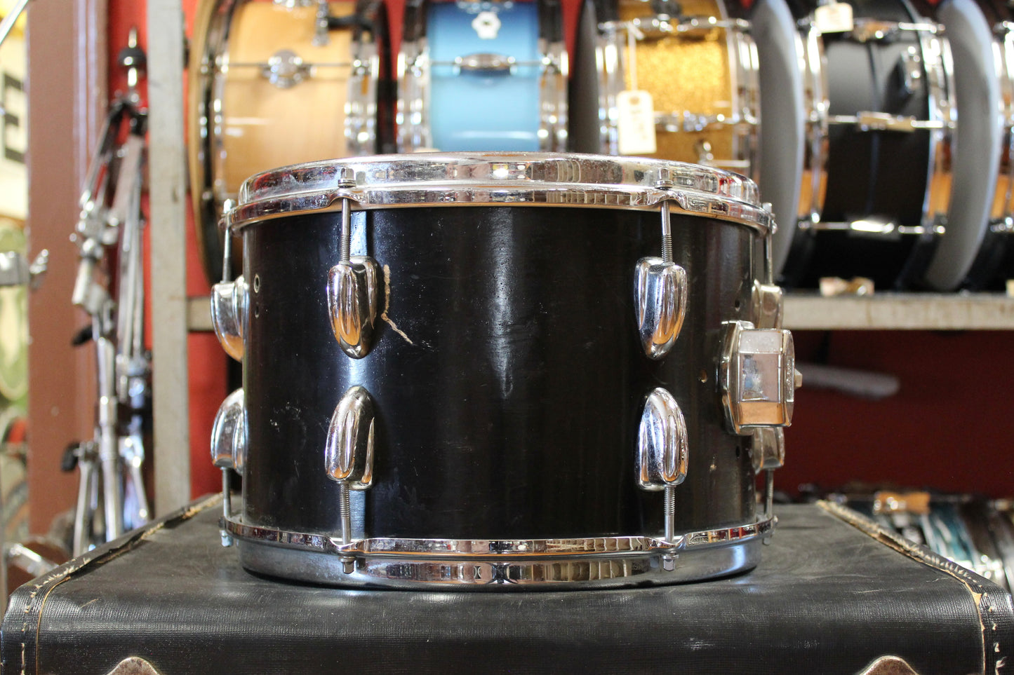 1960s Slingerland in Black 14x20 8x12 16x16