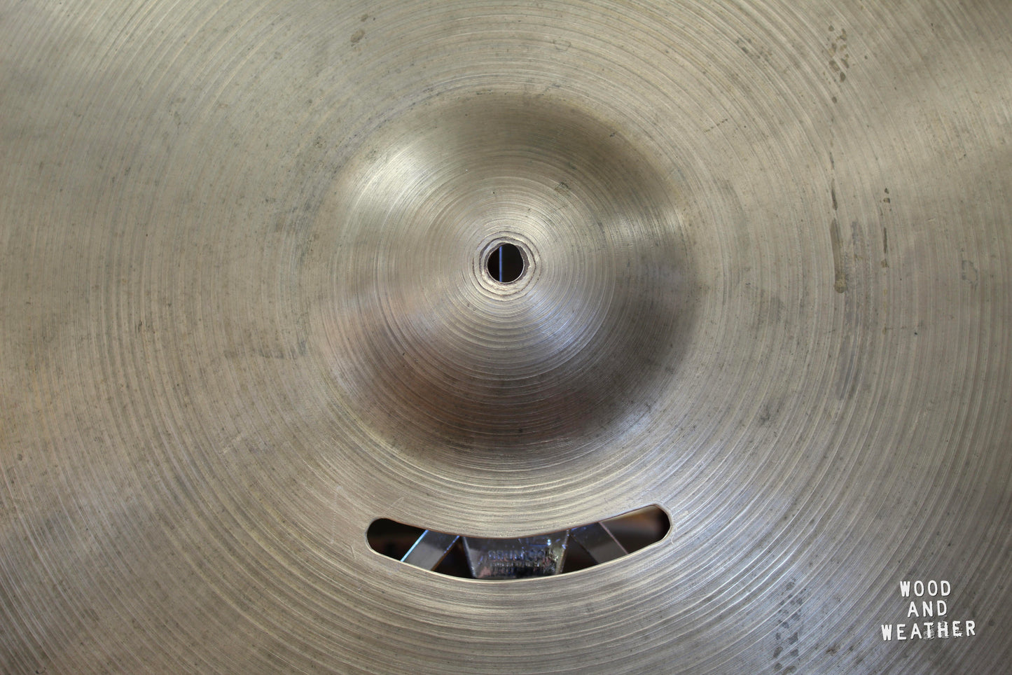 1960s A. Zildjian 21" Ride Cymbal 2400g - Repaired