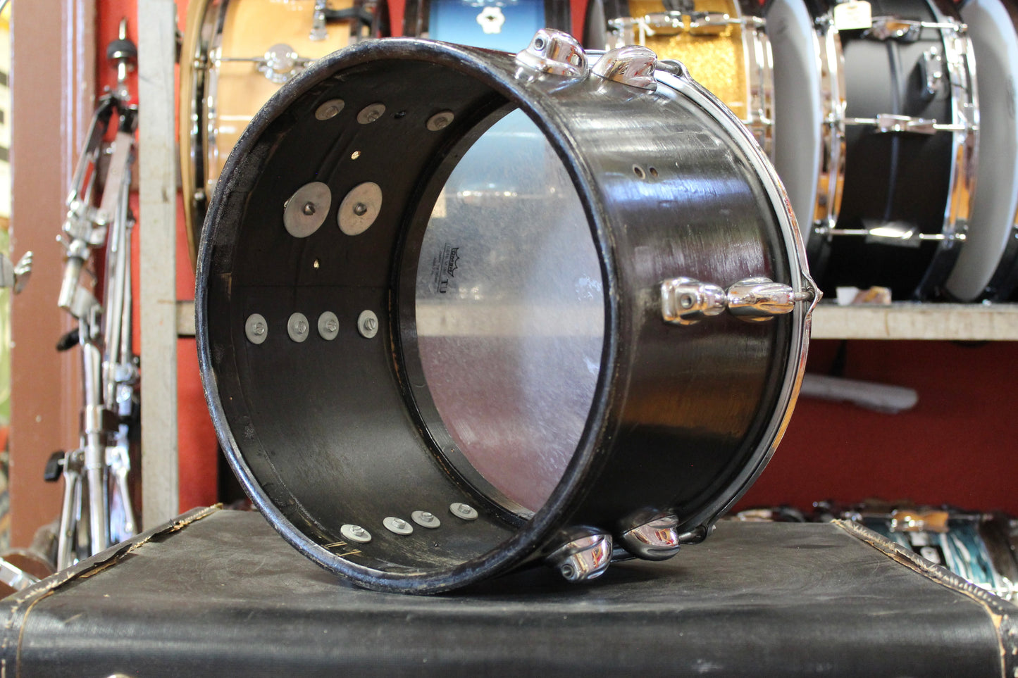 1960s Slingerland in Black 14x20 8x12 16x16