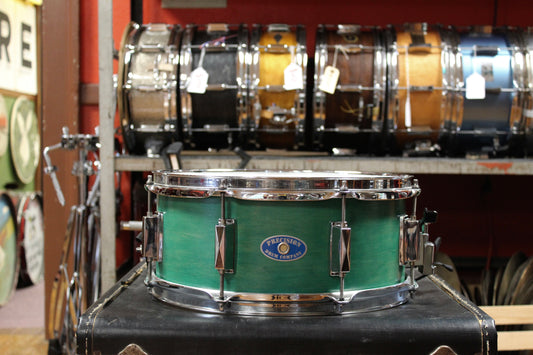 Precision Drum Company 6.5x14 Snare Drum in Aqua Marine Lacquer