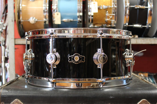 George Way 6x14 Aristocrat Snare Drum in Black Lacquer