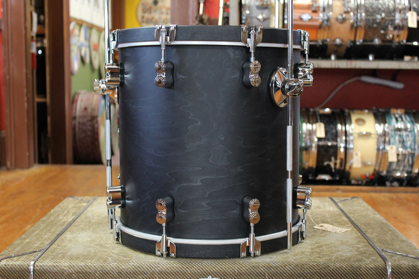 PDP Concept Series 14x14 Floor Tom in Ebony Stain