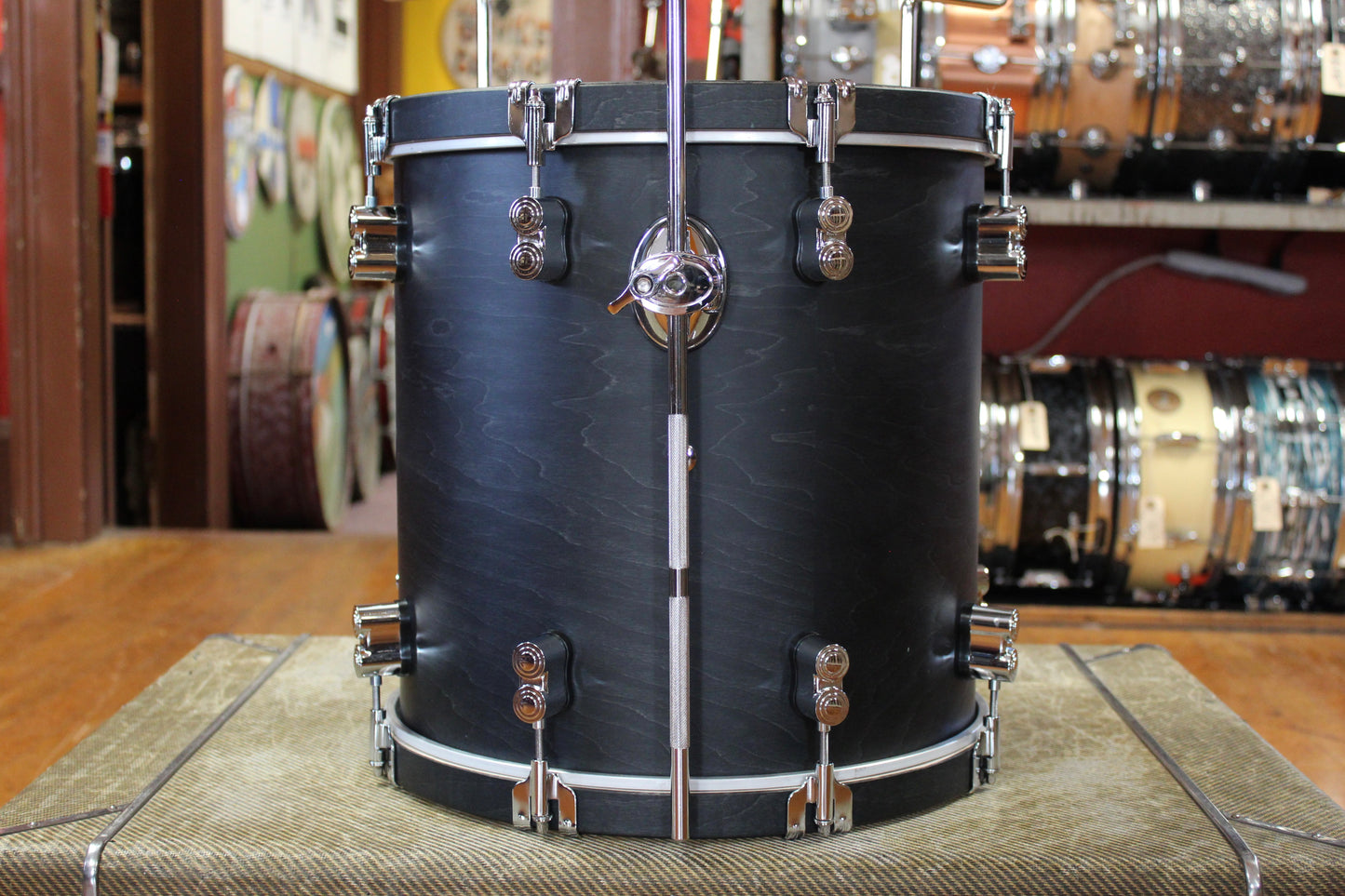 PDP Concept Series 14x14 Floor Tom in Ebony Stain