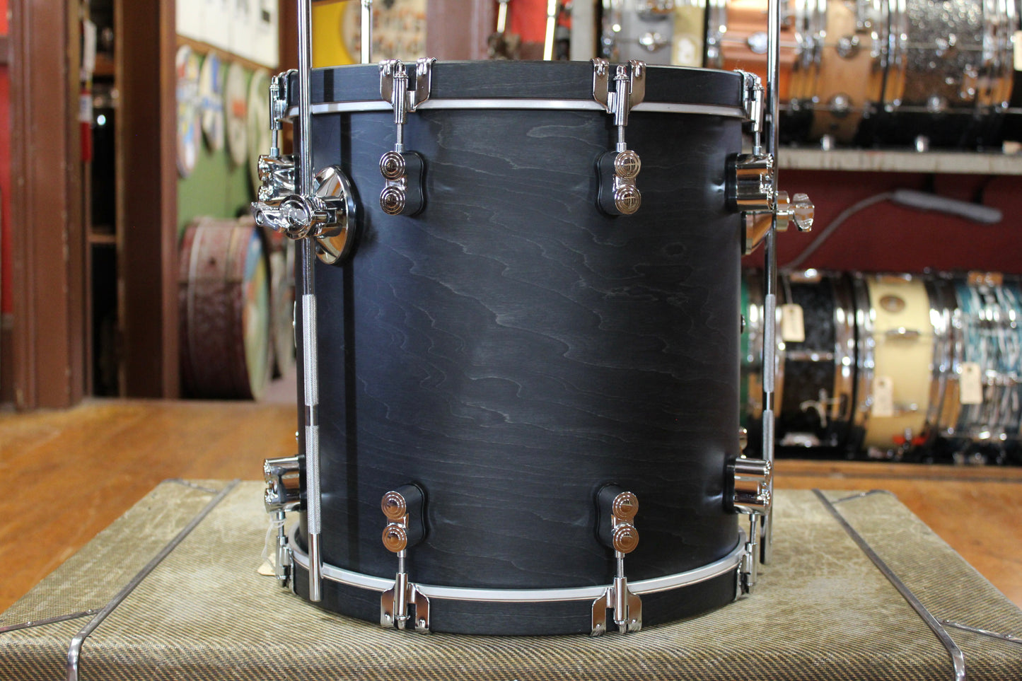 PDP Concept Series 14x14 Floor Tom in Ebony Stain